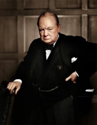 Winston Churchill imortalizado por Yousuf Karsh (1941)