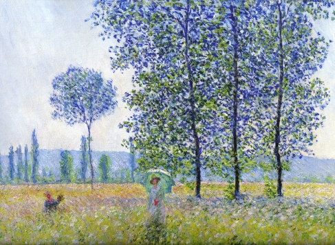 Campos em Primavera - Monet