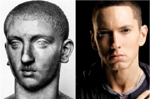 Alexandre Severo (Imperador da Dinastia dos Severos) e Eminem (rapper)