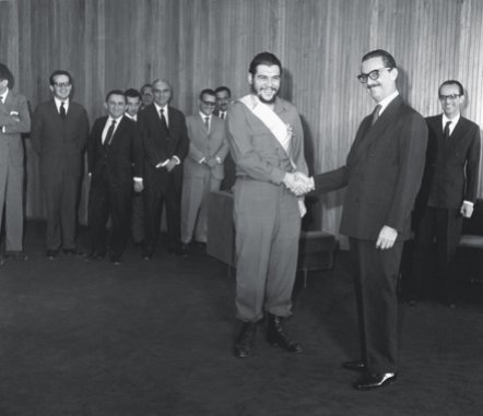 Jânio Quadros recebe Che Guevara em 1961